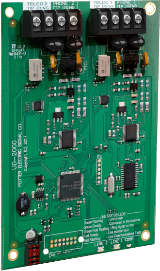 UD-2000 – Comunicador Digital de Alarmes (DACT)