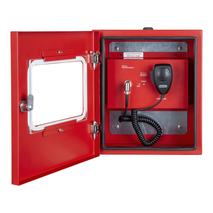 SPIKA-RCM - Gabinete de Emergência com Microfone para Sistemas de Evacuação por Voz - Imagem 2