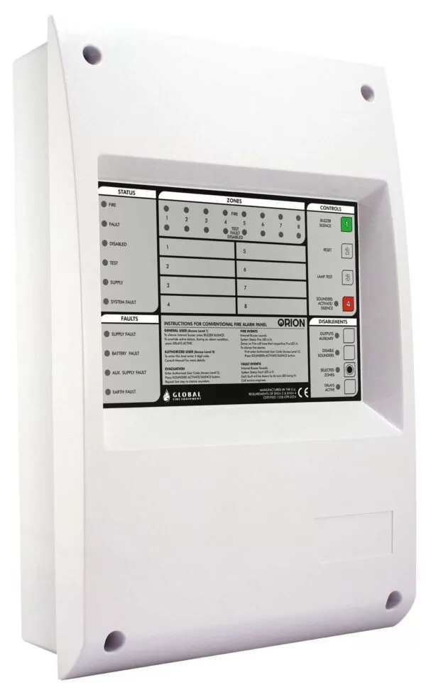 ORION 4 - Central de Alarme de Incêndio Convencional