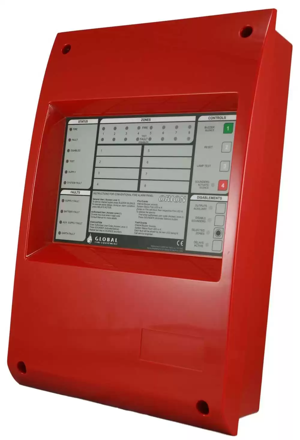 ORION 4 - Central de Alarme de Incêndio Convencional - Imagem 2