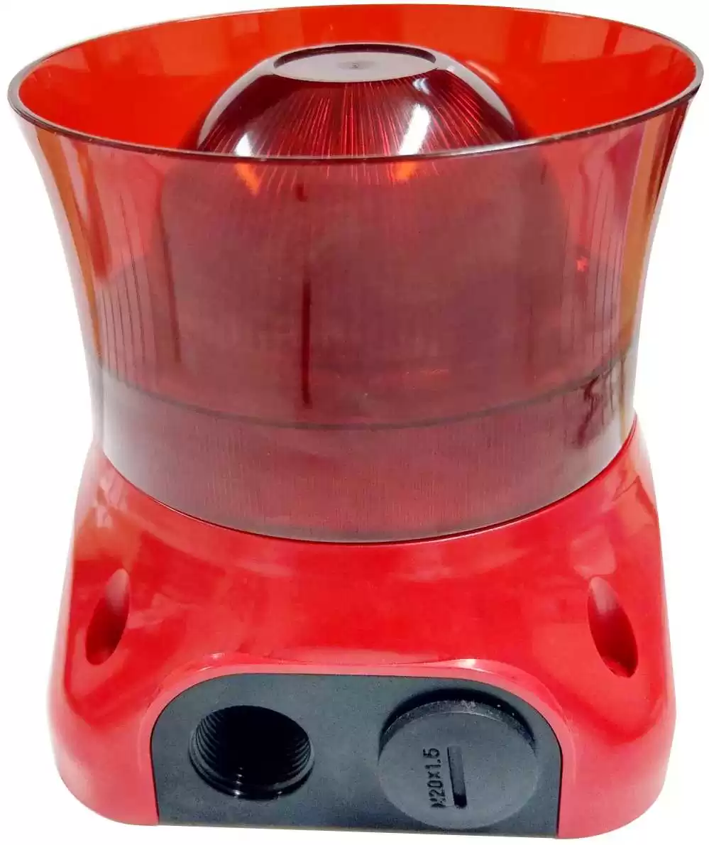 VALKYRIE ASI IP65 - Sirene Audiovisual Endereçável IP65