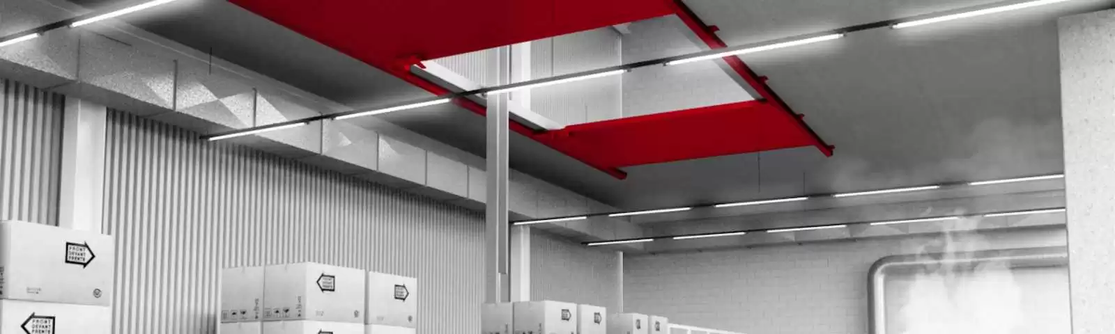 Universal-S - Cortina Corta-Fogo para Transportadores