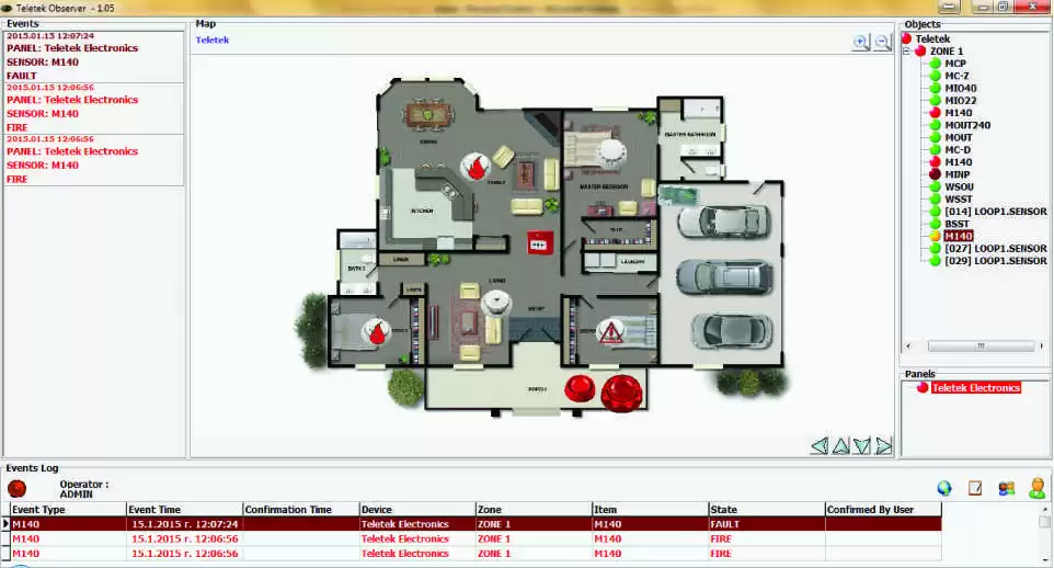 OBSERVER - Software Gráfico Teletek