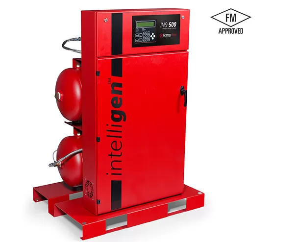 Imagem do gerador de nitrogênio modelo INS 500 em perspectiva