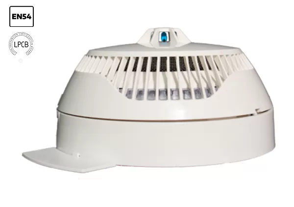 Imagem do modelo Iris-B124-HP, base para detectores e sirenes da serie Iris Teletek