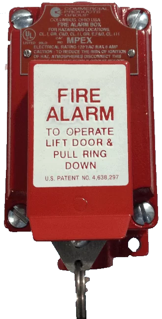 MPEX Series – Acionador Manual de Alarme de Incêndio à Prova de Explosão