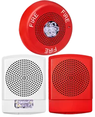 PE-SPK/SPST Series – Alto-falantes e Speaker Strobes LED para Aplicações de Emergência